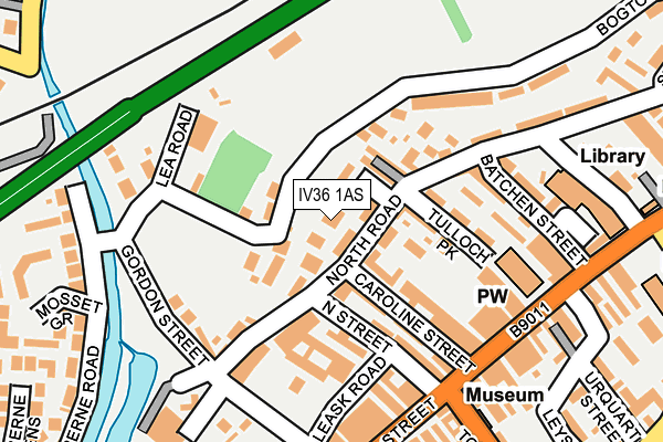 IV36 1AS map - OS OpenMap – Local (Ordnance Survey) IV36 1AS map - OS OpenMap – Local (Ordnance Survey)