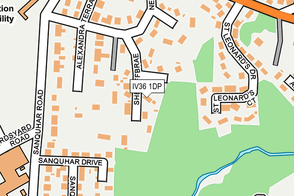 IV36 1DP map - OS OpenMap – Local (Ordnance Survey) IV36 1DP map - OS OpenMap – Local (Ordnance Survey)
