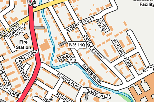 IV36 1NQ map - OS OpenMap – Local (Ordnance Survey) IV36 1NQ map - OS OpenMap – Local (Ordnance Survey)