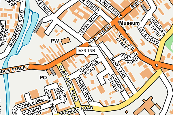IV36 1NR map - OS OpenMap – Local (Ordnance Survey) IV36 1NR map - OS OpenMap – Local (Ordnance Survey)