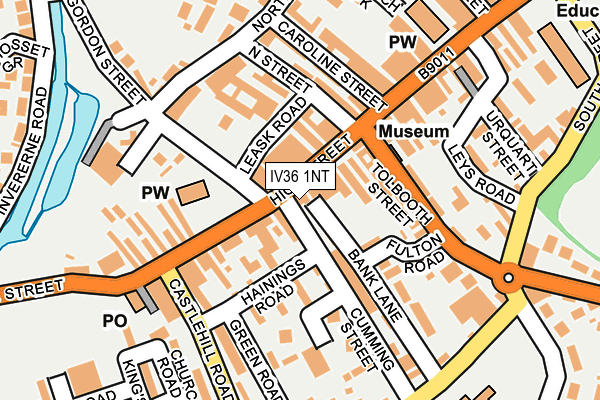 IV36 1NT map - OS OpenMap – Local (Ordnance Survey) IV36 1NT map - OS OpenMap – Local (Ordnance Survey)