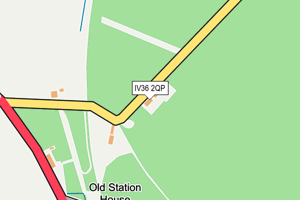 IV36 2QP map - OS OpenMap – Local (Ordnance Survey) IV36 2QP map - OS OpenMap – Local (Ordnance Survey)