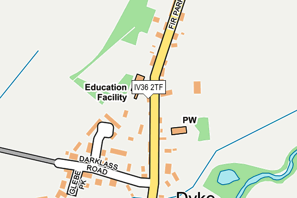 IV36 2TF map - OS OpenMap – Local (Ordnance Survey) IV36 2TF map - OS OpenMap – Local (Ordnance Survey)