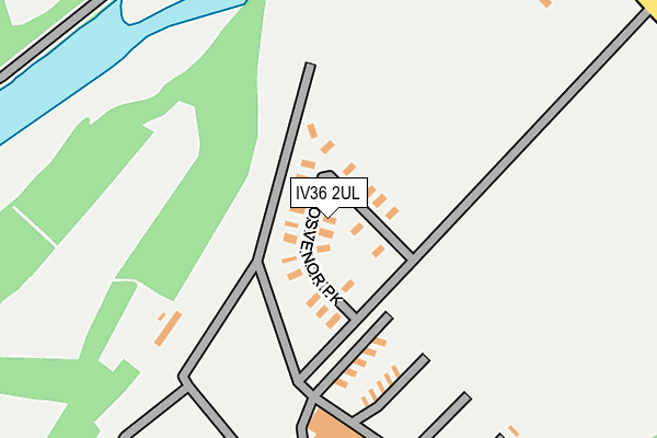 IV36 2UL map - OS OpenMap – Local (Ordnance Survey) IV36 2UL map - OS OpenMap – Local (Ordnance Survey)