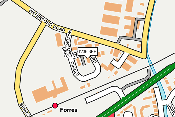 IV36 3EF map - OS OpenMap – Local (Ordnance Survey) IV36 3EF map - OS OpenMap – Local (Ordnance Survey)