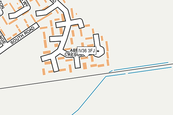 IV36 3FJ map - OS OpenMap – Local (Ordnance Survey) IV36 3FJ map - OS OpenMap – Local (Ordnance Survey)