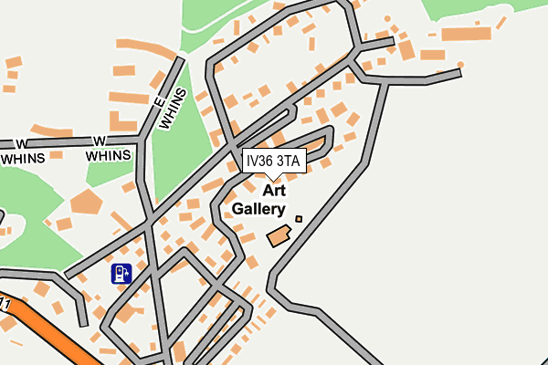IV36 3TA map - OS OpenMap – Local (Ordnance Survey) IV36 3TA map - OS OpenMap – Local (Ordnance Survey)
