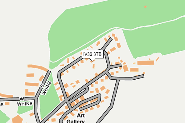 IV36 3TB map - OS OpenMap – Local (Ordnance Survey) IV36 3TB map - OS OpenMap – Local (Ordnance Survey)