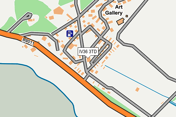 IV36 3TD map - OS OpenMap – Local (Ordnance Survey) IV36 3TD map - OS OpenMap – Local (Ordnance Survey)