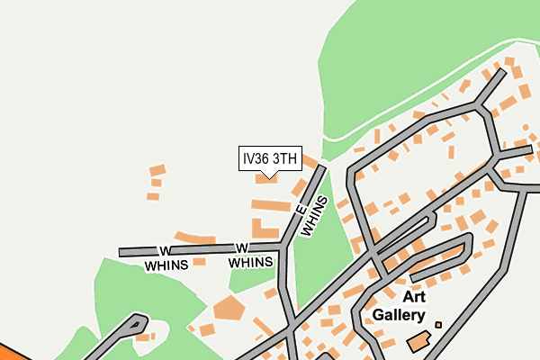 IV36 3TH map - OS OpenMap – Local (Ordnance Survey) IV36 3TH map - OS OpenMap – Local (Ordnance Survey)