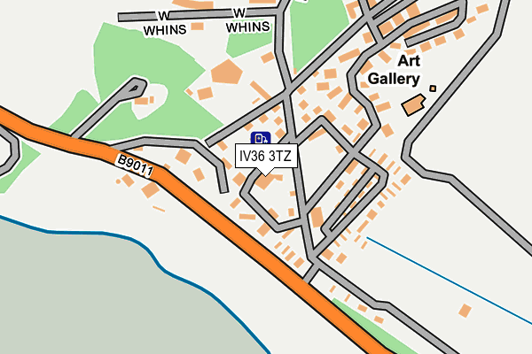 IV36 3TZ map - OS OpenMap – Local (Ordnance Survey) IV36 3TZ map - OS OpenMap – Local (Ordnance Survey)