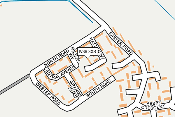 IV36 3XS map - OS OpenMap – Local (Ordnance Survey) IV36 3XS map - OS OpenMap – Local (Ordnance Survey)