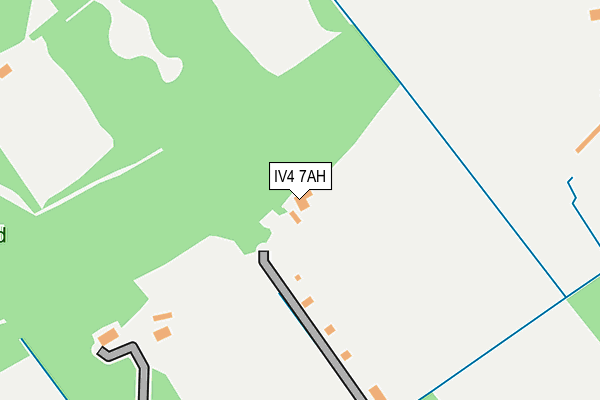 IV4 7AH map - OS OpenMap – Local (Ordnance Survey) IV4 7AH map - OS OpenMap – Local (Ordnance Survey)