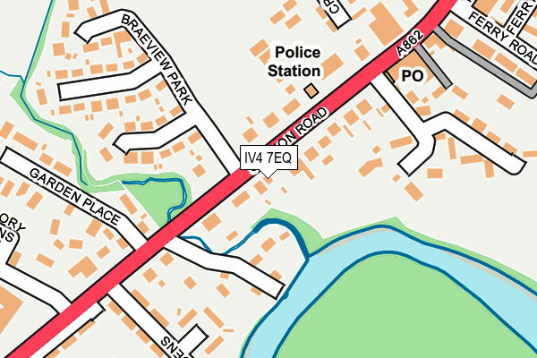 IV4 7EQ map - OS OpenMap – Local (Ordnance Survey) IV4 7EQ map - OS OpenMap – Local (Ordnance Survey)