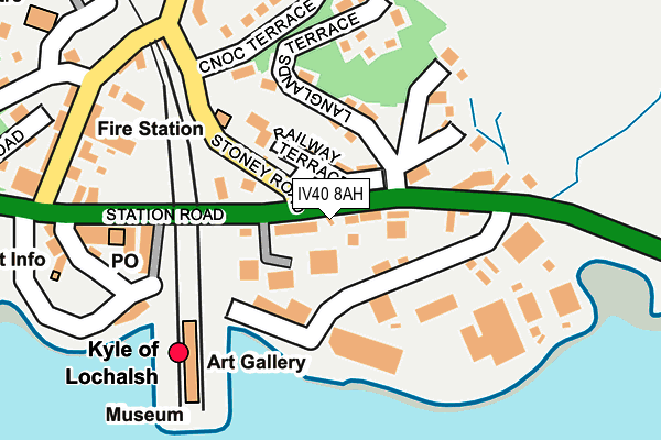 IV40 8AH map - OS OpenMap – Local (Ordnance Survey) IV40 8AH map - OS OpenMap – Local (Ordnance Survey)