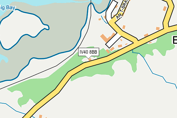 IV40 8BB map - OS OpenMap – Local (Ordnance Survey)