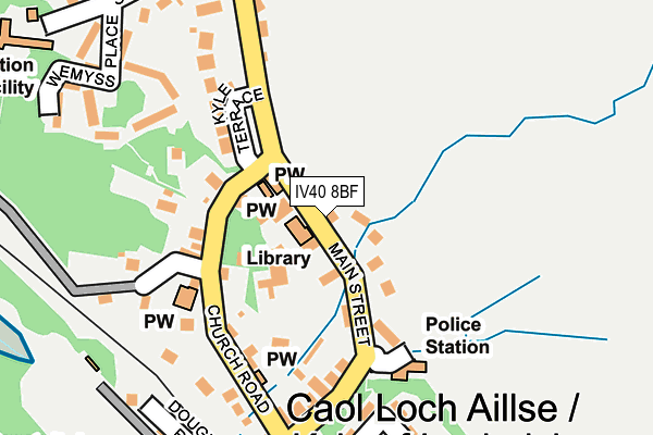 IV40 8BF map - OS OpenMap – Local (Ordnance Survey) IV40 8BF map - OS OpenMap – Local (Ordnance Survey)