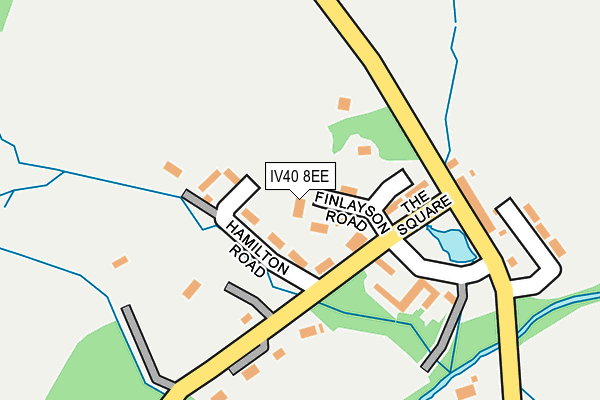 IV40 8EE map - OS OpenMap – Local (Ordnance Survey) IV40 8EE map - OS OpenMap – Local (Ordnance Survey)