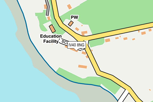 IV40 8NG map - OS OpenMap – Local (Ordnance Survey) IV40 8NG map - OS OpenMap – Local (Ordnance Survey)