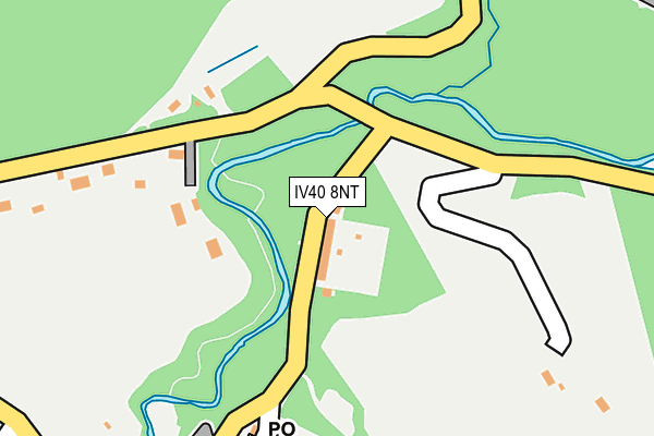 IV40 8NT map - OS OpenMap – Local (Ordnance Survey) IV40 8NT map - OS OpenMap – Local (Ordnance Survey)