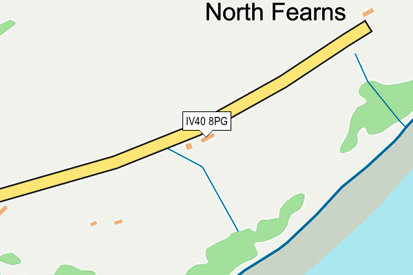 IV40 8PG map - OS OpenMap – Local (Ordnance Survey) IV40 8PG map - OS OpenMap – Local (Ordnance Survey)
