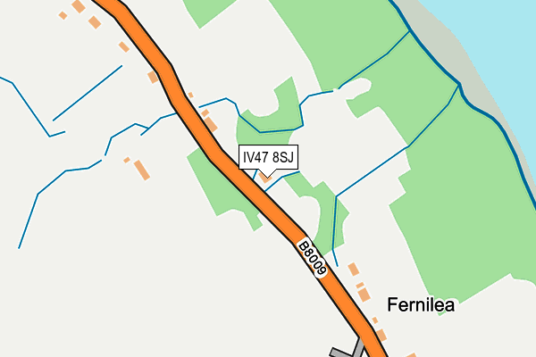 IV47 8SJ map - OS OpenMap – Local (Ordnance Survey) IV47 8SJ map - OS OpenMap – Local (Ordnance Survey)