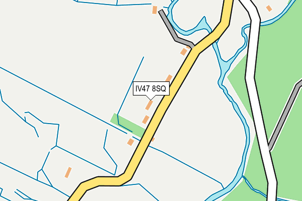 IV47 8SQ map - OS OpenMap – Local (Ordnance Survey) IV47 8SQ map - OS OpenMap – Local (Ordnance Survey)