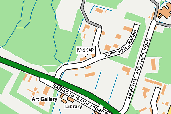 IV49 9AP map - OS OpenMap – Local (Ordnance Survey) IV49 9AP map - OS OpenMap – Local (Ordnance Survey)
