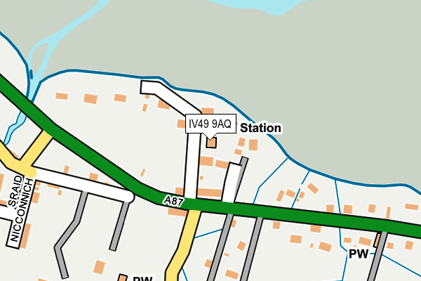 IV49 9AQ map - OS OpenMap – Local (Ordnance Survey) IV49 9AQ map - OS OpenMap – Local (Ordnance Survey)