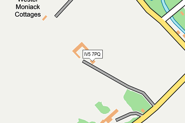 IV5 7PQ map - OS OpenMap – Local (Ordnance Survey) IV5 7PQ map - OS OpenMap – Local (Ordnance Survey)