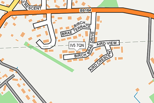 IV5 7QN map - OS OpenMap – Local (Ordnance Survey) IV5 7QN map - OS OpenMap – Local (Ordnance Survey)