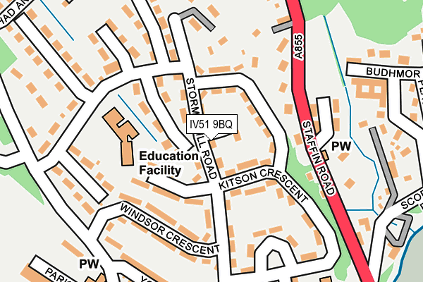 IV51 9BQ map - OS OpenMap – Local (Ordnance Survey) IV51 9BQ map - OS OpenMap – Local (Ordnance Survey)