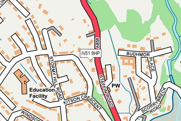 IV51 9HP map - OS OpenMap – Local (Ordnance Survey) IV51 9HP map - OS OpenMap – Local (Ordnance Survey)