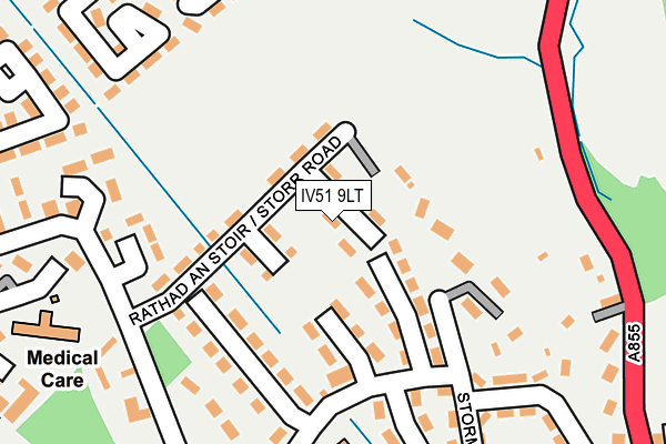IV51 9LT map - OS OpenMap – Local (Ordnance Survey) IV51 9LT map - OS OpenMap – Local (Ordnance Survey)