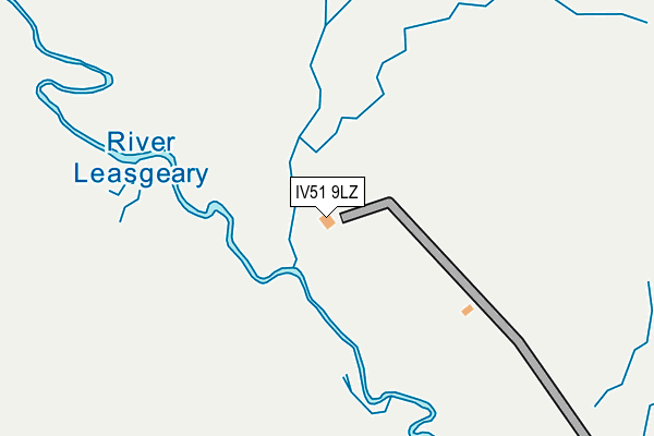 IV51 9LZ map - OS OpenMap – Local (Ordnance Survey) IV51 9LZ map - OS OpenMap – Local (Ordnance Survey)