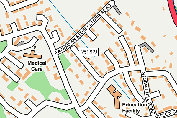 IV51 9PJ map - OS OpenMap – Local (Ordnance Survey) IV51 9PJ map - OS OpenMap – Local (Ordnance Survey)