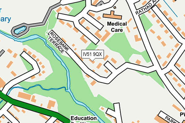 IV51 9QX map - OS OpenMap – Local (Ordnance Survey) IV51 9QX map - OS OpenMap – Local (Ordnance Survey)