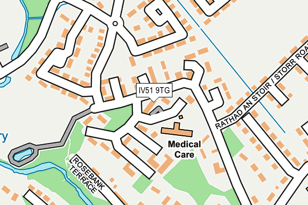 IV51 9TG map - OS OpenMap – Local (Ordnance Survey) IV51 9TG map - OS OpenMap – Local (Ordnance Survey)