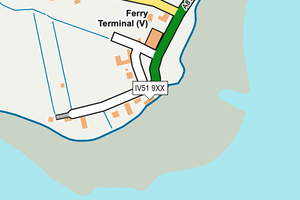 IV51 9XX map - OS OpenMap – Local (Ordnance Survey) IV51 9XX map - OS OpenMap – Local (Ordnance Survey)