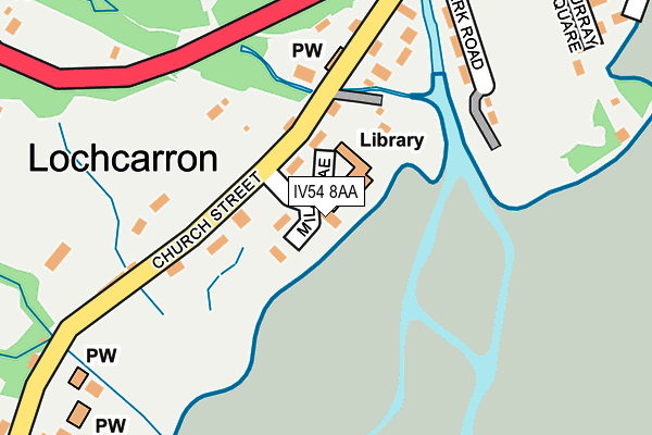 IV54 8AA map - OS OpenMap – Local (Ordnance Survey) IV54 8AA map - OS OpenMap – Local (Ordnance Survey)