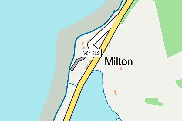 IV54 8LS map - OS OpenMap – Local (Ordnance Survey) IV54 8LS map - OS OpenMap – Local (Ordnance Survey)