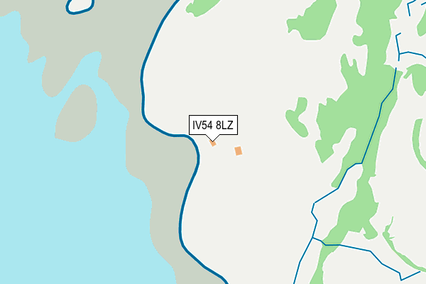 IV54 8LZ map - OS OpenMap – Local (Ordnance Survey) IV54 8LZ map - OS OpenMap – Local (Ordnance Survey)