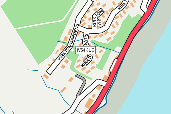 IV54 8UE map - OS OpenMap – Local (Ordnance Survey) IV54 8UE map - OS OpenMap – Local (Ordnance Survey)