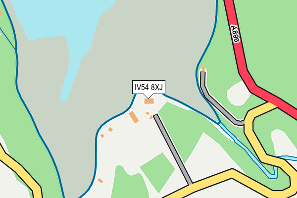 IV54 8XJ map - OS OpenMap – Local (Ordnance Survey) IV54 8XJ map - OS OpenMap – Local (Ordnance Survey)