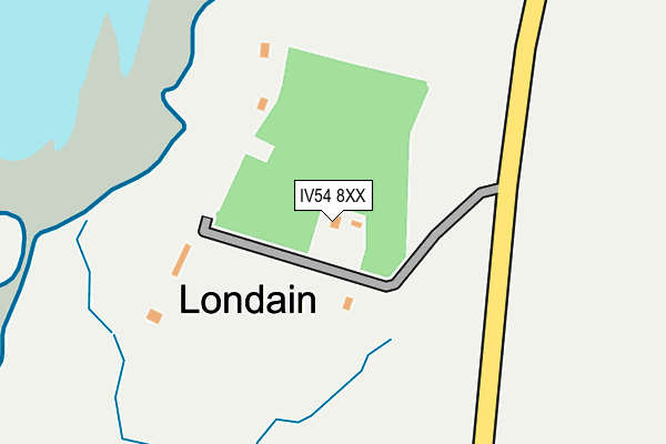 IV54 8XX map - OS OpenMap – Local (Ordnance Survey)