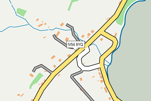 IV54 8YQ map - OS OpenMap – Local (Ordnance Survey) IV54 8YQ map - OS OpenMap – Local (Ordnance Survey)