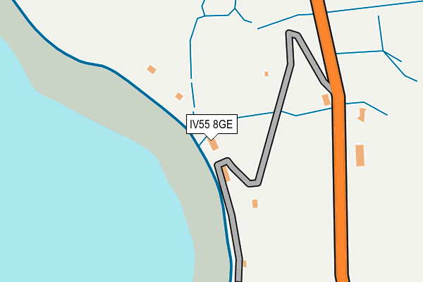 IV55 8GE map - OS OpenMap – Local (Ordnance Survey) IV55 8GE map - OS OpenMap – Local (Ordnance Survey)