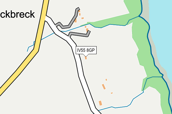 IV55 8GP map - OS OpenMap – Local (Ordnance Survey) IV55 8GP map - OS OpenMap – Local (Ordnance Survey)