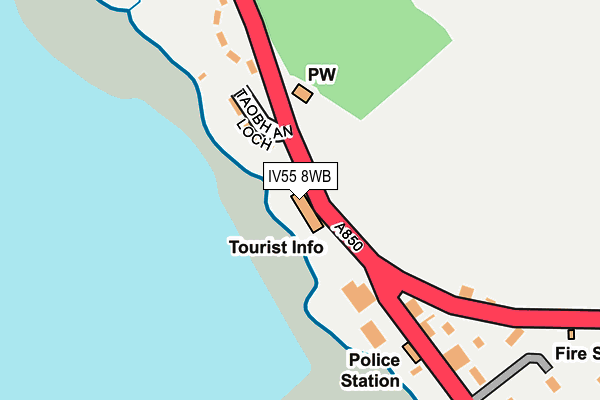 IV55 8WB map - OS OpenMap – Local (Ordnance Survey) IV55 8WB map - OS OpenMap – Local (Ordnance Survey)