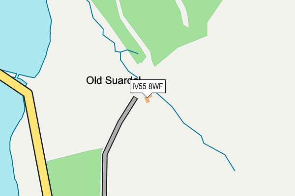 IV55 8WF map - OS OpenMap – Local (Ordnance Survey) IV55 8WF map - OS OpenMap – Local (Ordnance Survey)